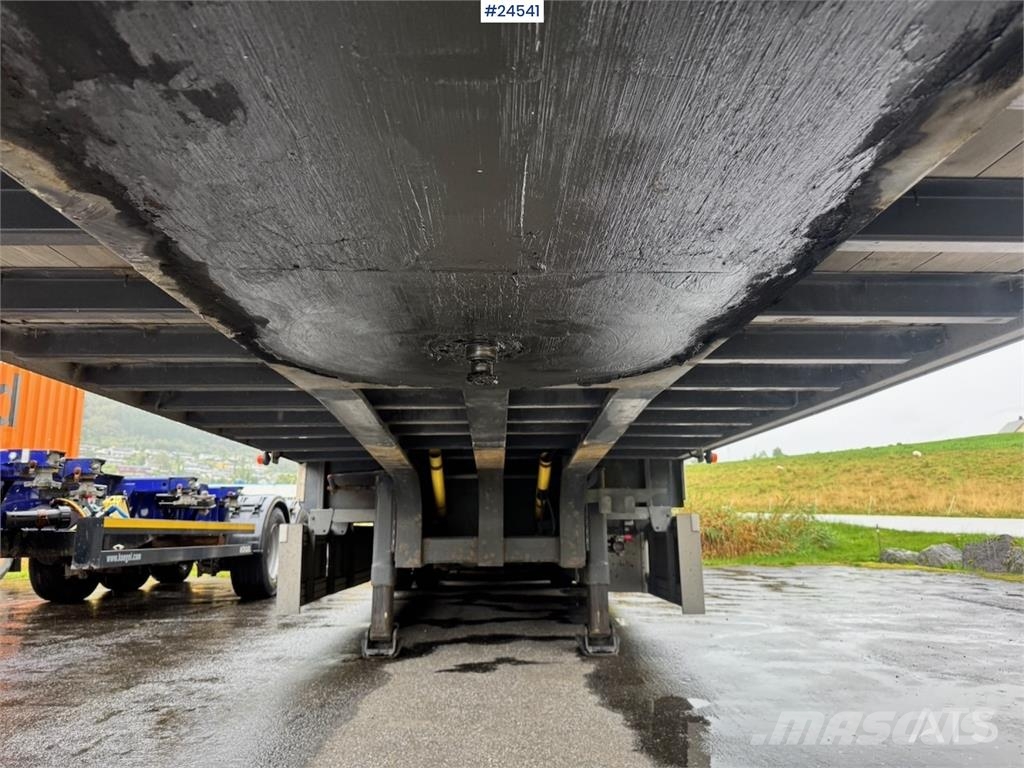 Ekeri Jumbo Semi-Trailer with Full Side Opening Sanduk poluprikolice