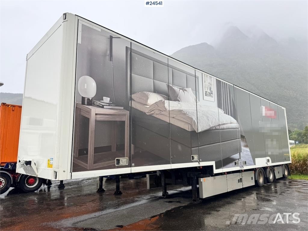 Ekeri Jumbo Semi-Trailer with Full Side Opening Sanduk poluprikolice
