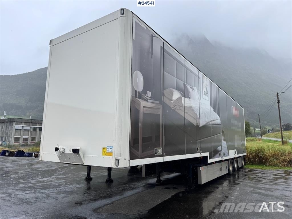 Ekeri Jumbo Semi-Trailer with Full Side Opening Sanduk poluprikolice
