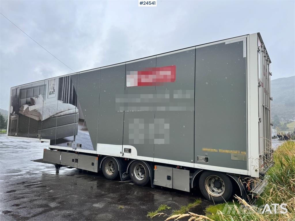 Ekeri Jumbo Semi-Trailer with Full Side Opening Sanduk poluprikolice