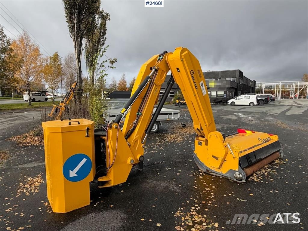 Elho TPM 520 Power Arm Verge mower Häcksaxar