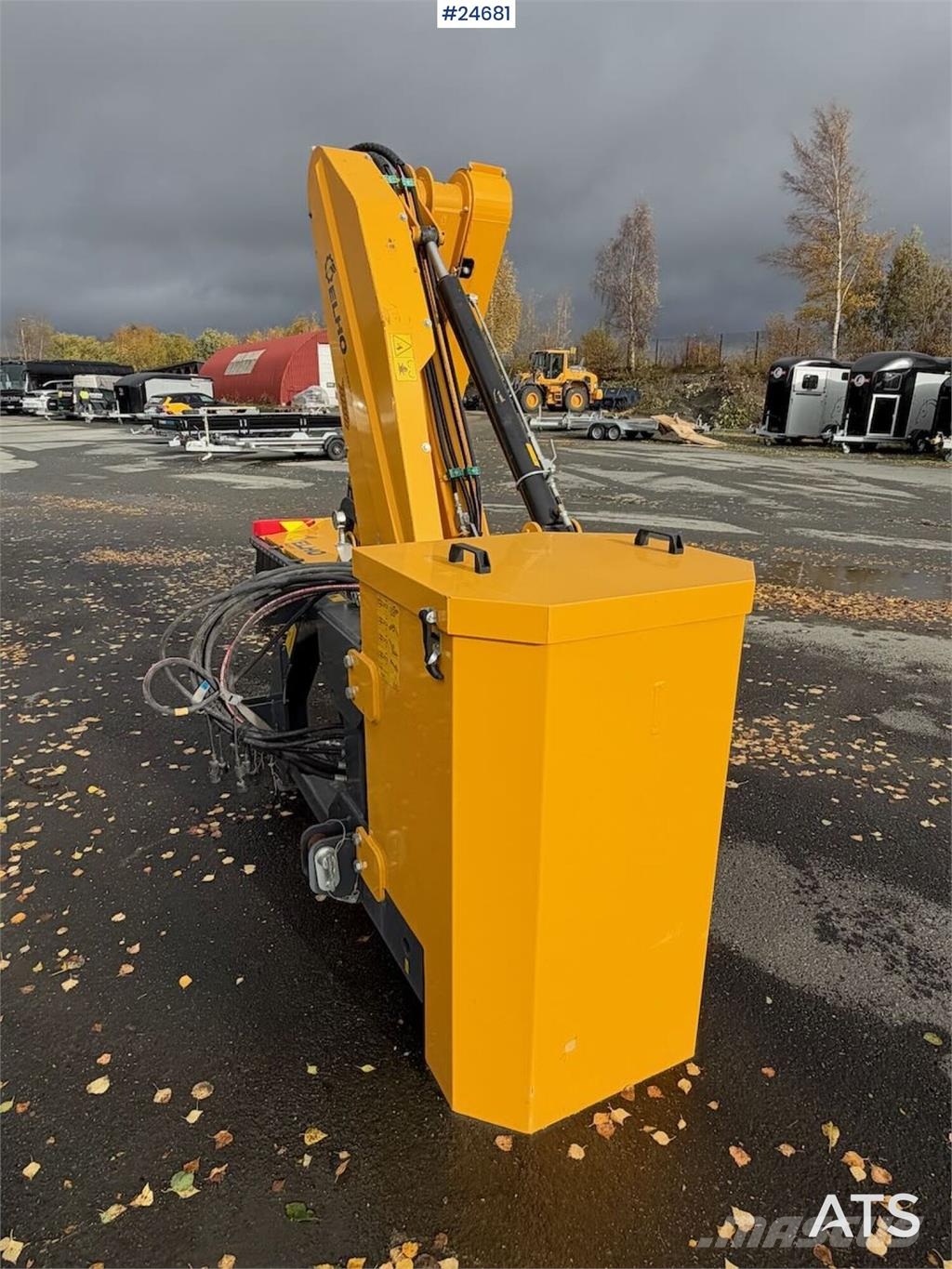 Elho TPM 520 Power Arm Verge mower Häcksaxar