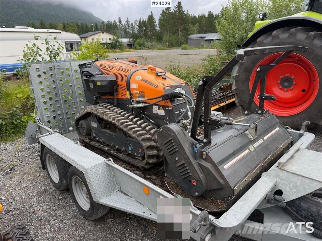 Energreen Robofifti crawler machine w/ brush crusher and pas Ostatní