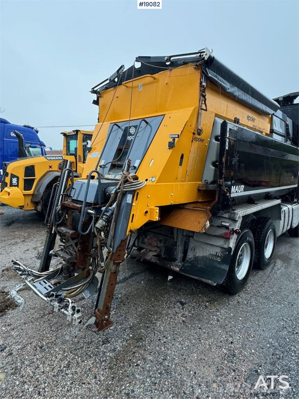 Epoke SH4902 combined sand and sheet spreader Transports- Citi
