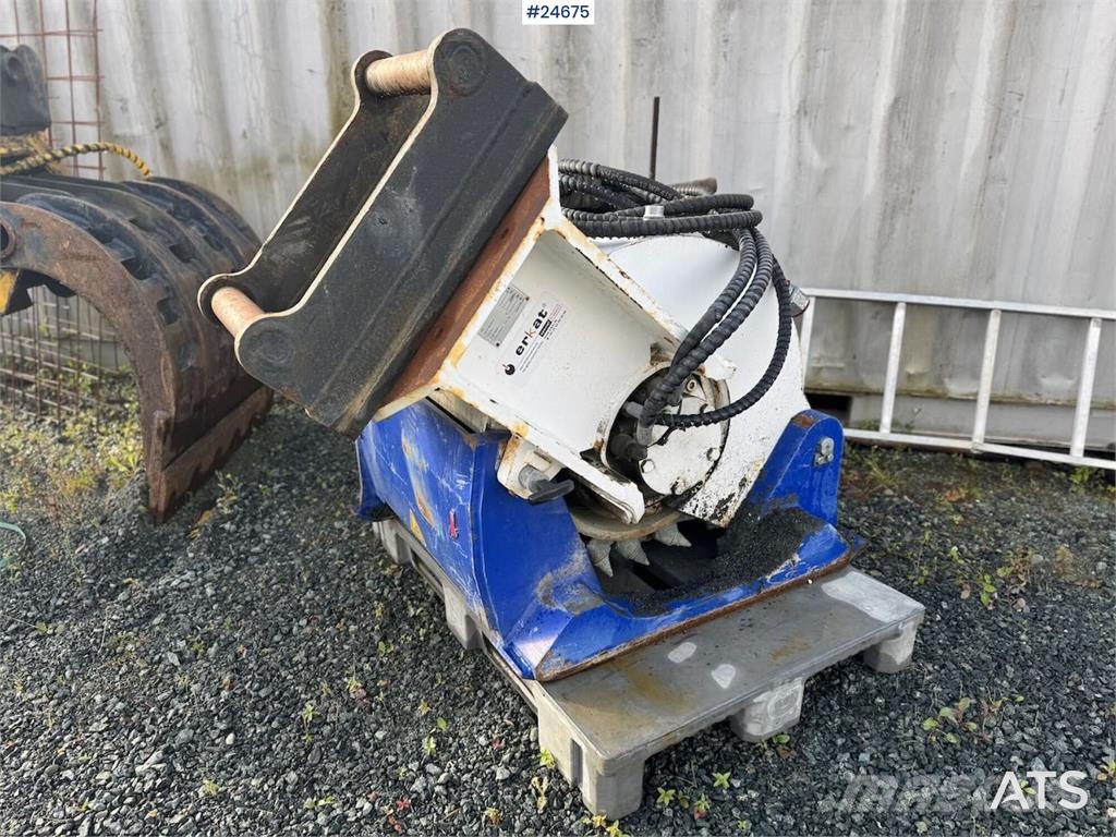 Erkat EX60 Asphalt Milling Attachment S60 ماكينات الكشط البارد للأسفلت