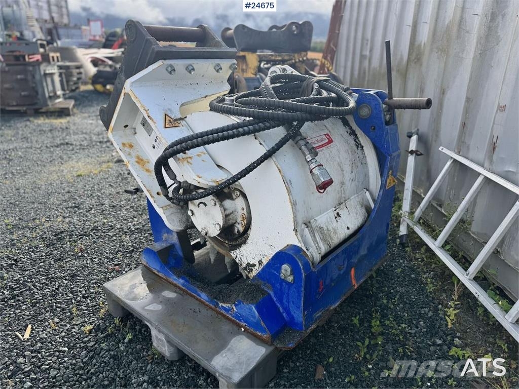 Erkat EX60 Asphalt Milling Attachment S60 ماكينات الكشط البارد للأسفلت