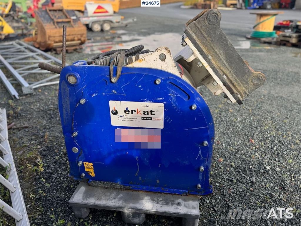 Erkat EX60 Asphalt Milling Attachment S60 ماكينات الكشط البارد للأسفلت
