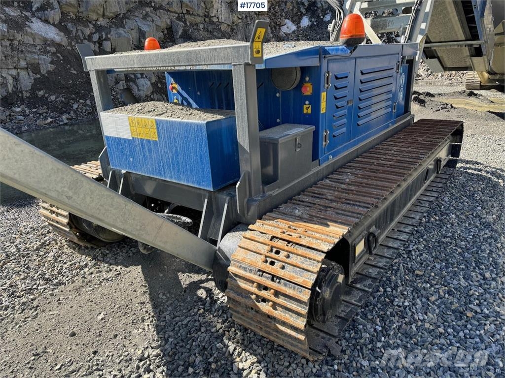 Ezystak TR8040. 286 hours. Zeefinstallatie