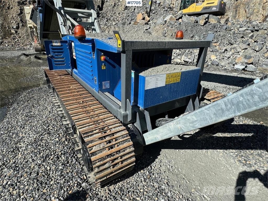 Ezystak TR8040. 286 hours. Zeefinstallatie