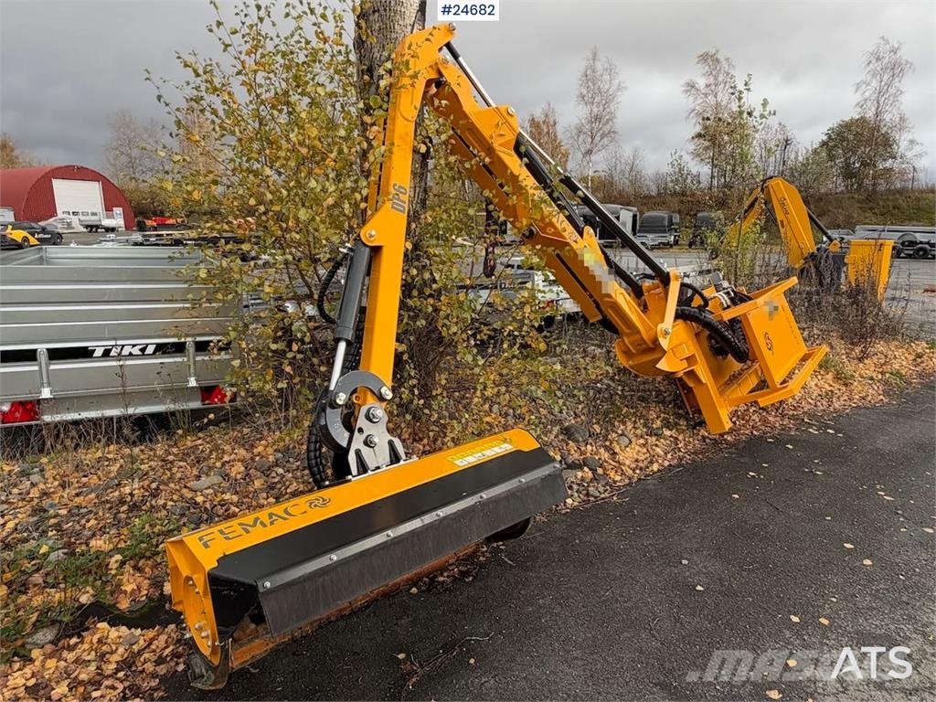 Femac DF6 Verge mower Häcksaxar