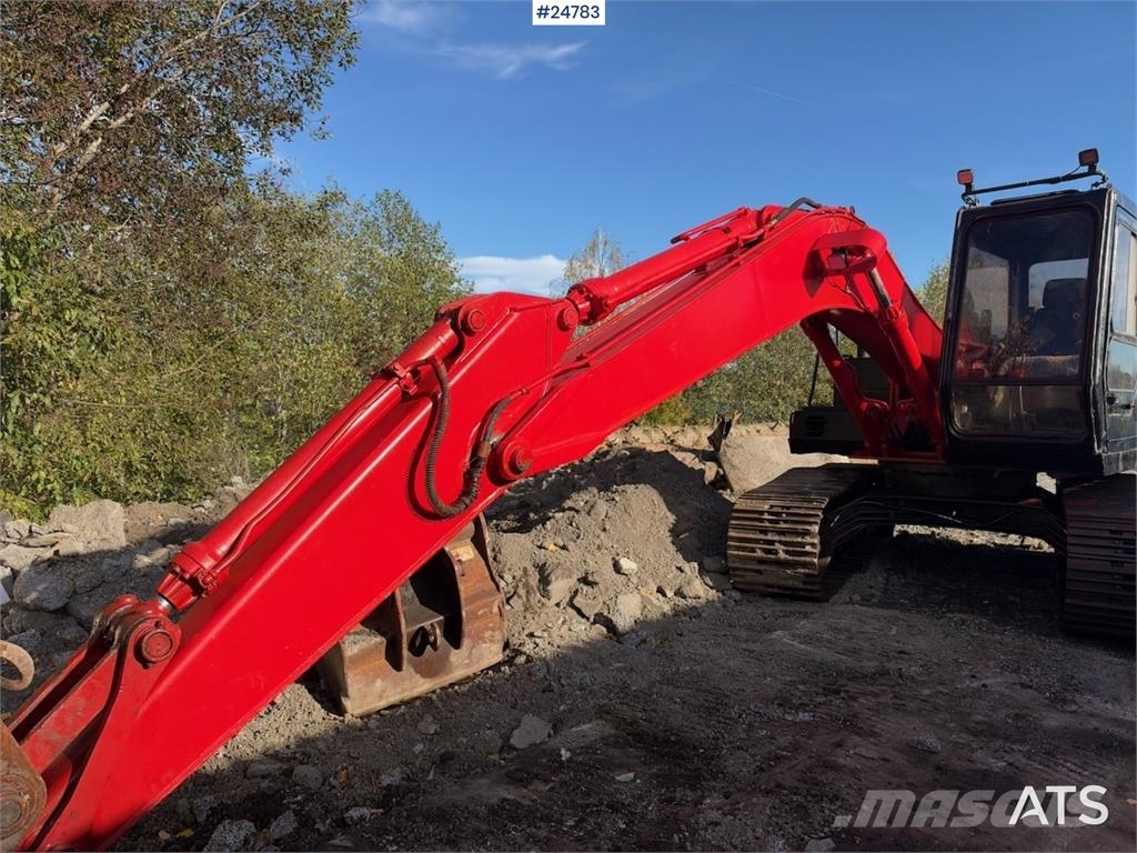 Fiat-Hitachi FH120 Kāpurķēžu ekskavatori