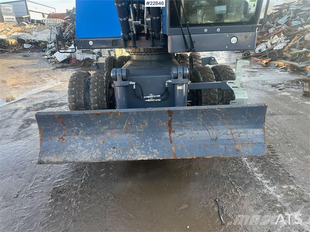 Fuchs MHL 320 S5 Material handler with grab. WATCH VIDEO Escavadeiras de rodas