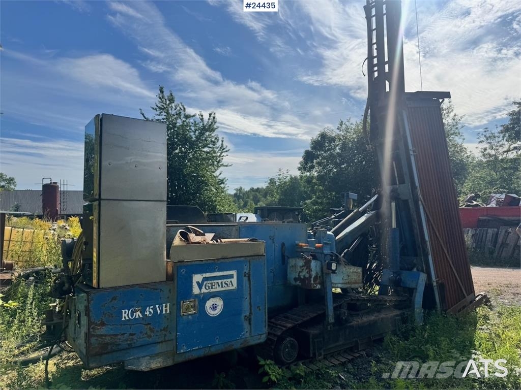 Gemsa Gemrok 45 Drilling Rig Wiertnice do nawierzchni