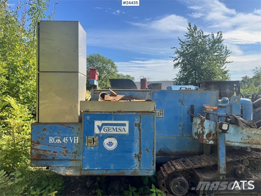 Gemsa Gemrok 45 Drilling Rig Wiertnice do nawierzchni