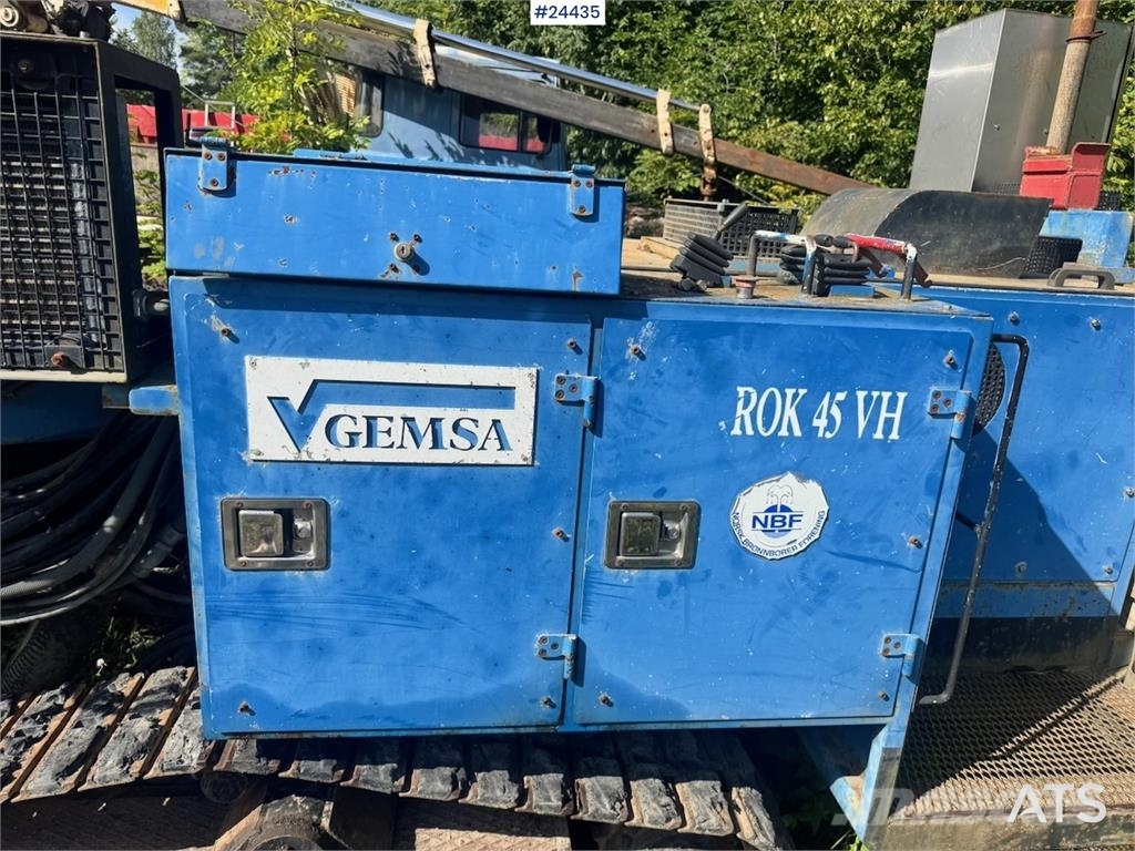 Gemsa Gemrok 45 Drilling Rig Wiertnice do nawierzchni