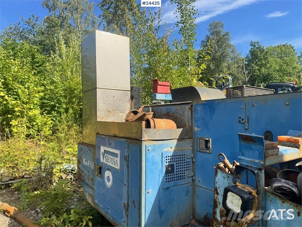 Gemsa Gemrok 45 Drilling Rig Wiertnice do nawierzchni