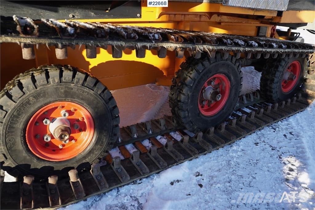 Geotech 504 Georigg med skjær Апаратура за повърхностна редова сеидба