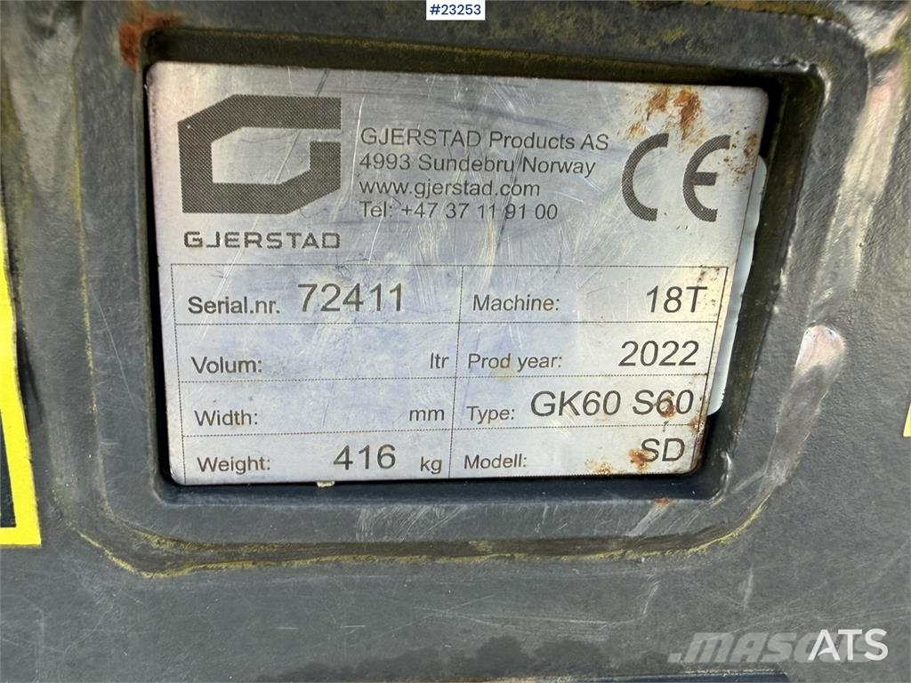Gjerstad Klype m/S60 Sonstige Baumaschinen