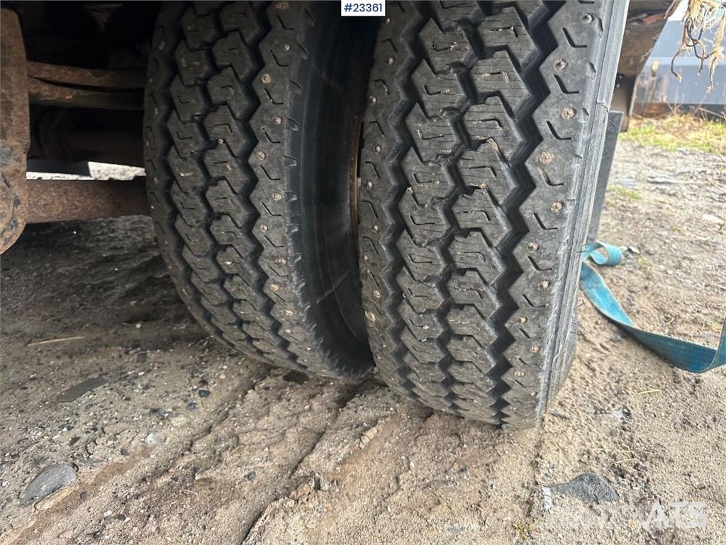 Goldhofer 24/80 machine trailer w/ two sets of tires لوادر منخفضة