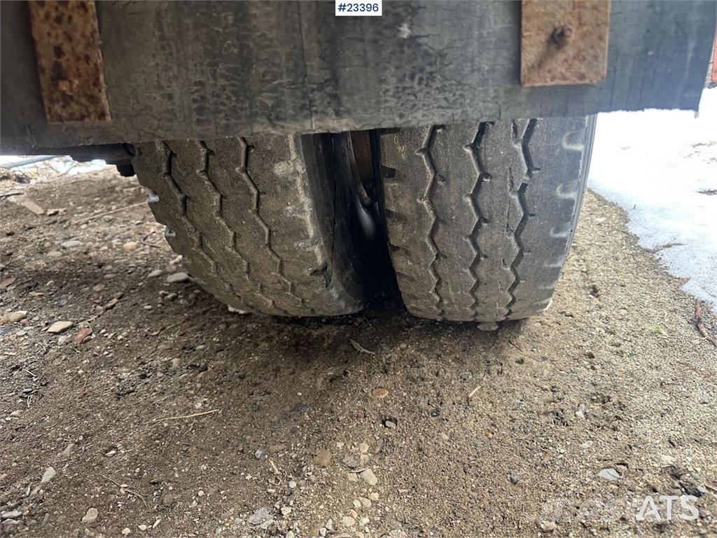 Goldhofer 3 axle machine trailer. لوادر منخفضة
