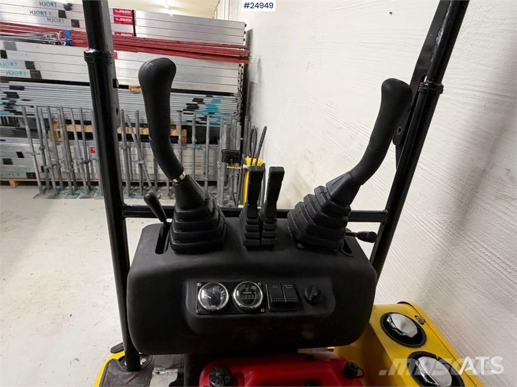 Gunter GG1050 Mini Excavator – 28 hours – Trailer Mini kotrók < 7t