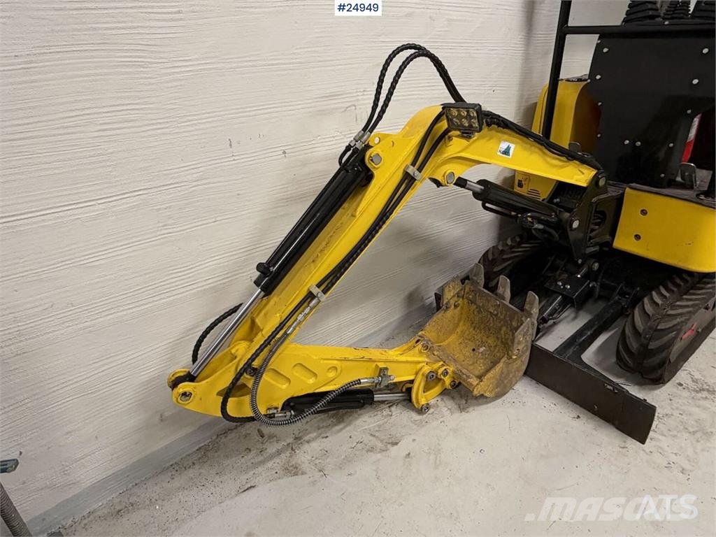 Gunter GG1050 Mini Excavator – 28 hours – Trailer Mini kotrók < 7t