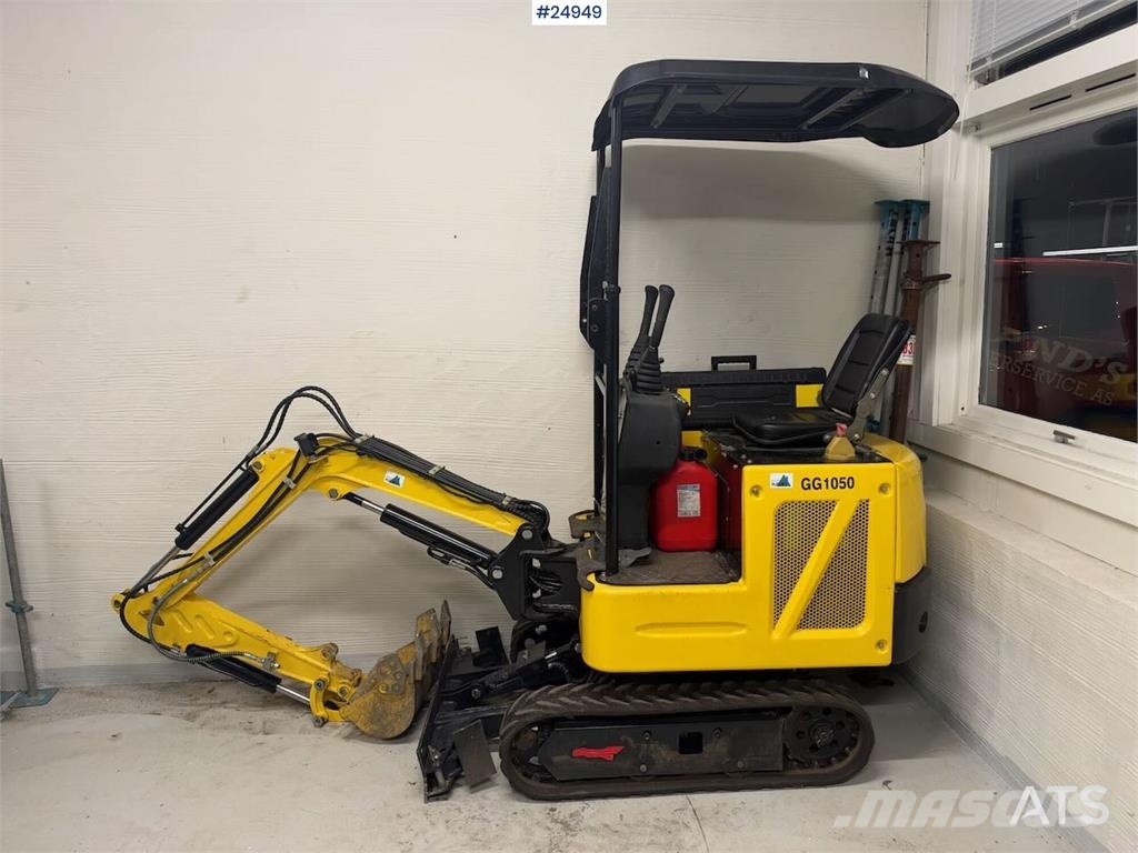 Gunter GG1050 Mini Excavator – 28 hours – Trailer Mini kotrók < 7t