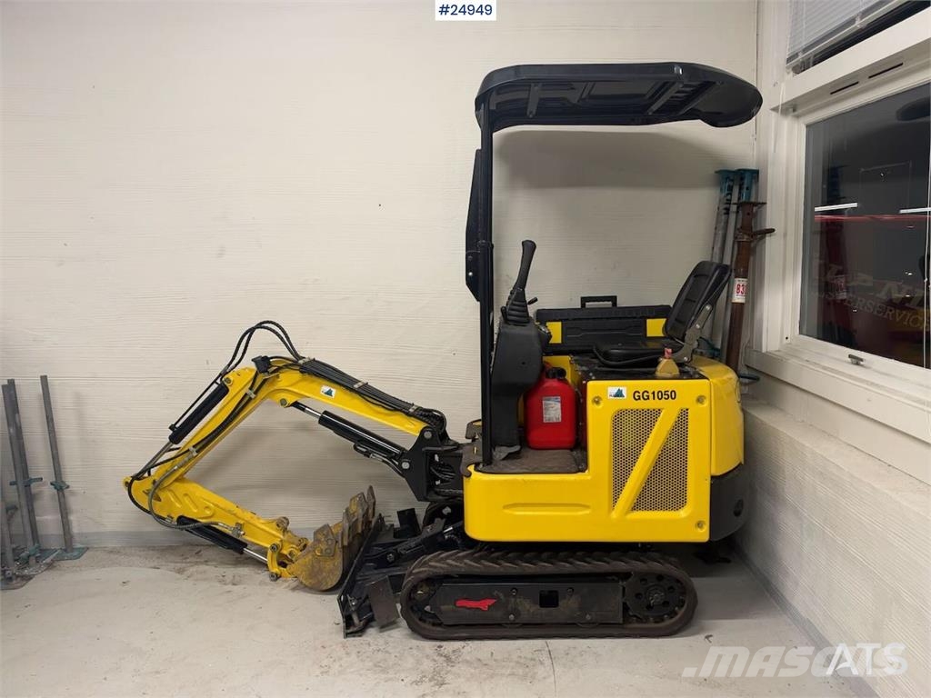 Gunter GG1050 Mini Excavator – 28 hours – Trailer Mini kotrók < 7t