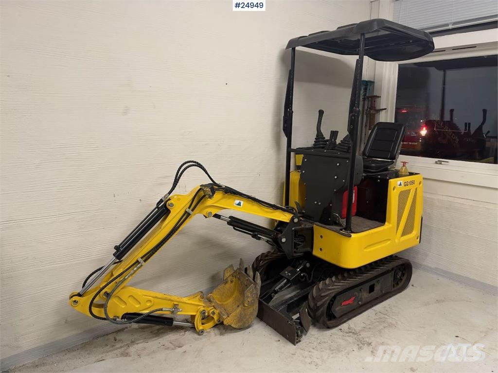 Gunter GG1050 Mini Excavator – 28 hours – Trailer Mini kotrók < 7t