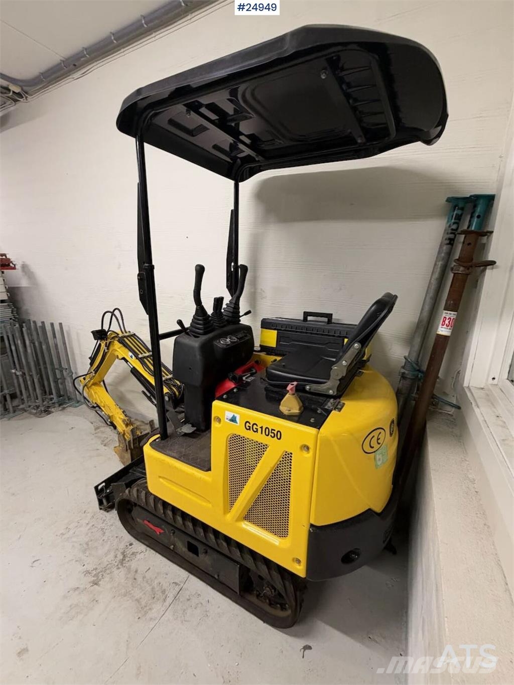 Gunter GG1050 Mini Excavator – 28 hours – Trailer Mini kotrók < 7t