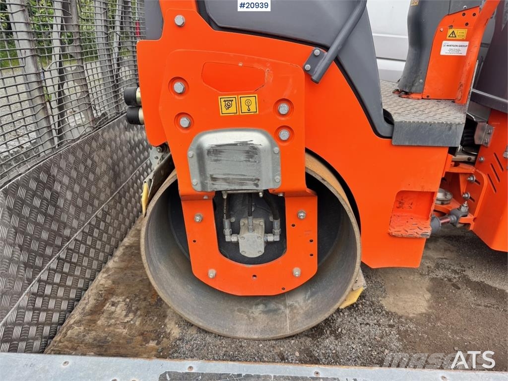 Hamm HD12 VV Tandem roller. Котки тротуарні