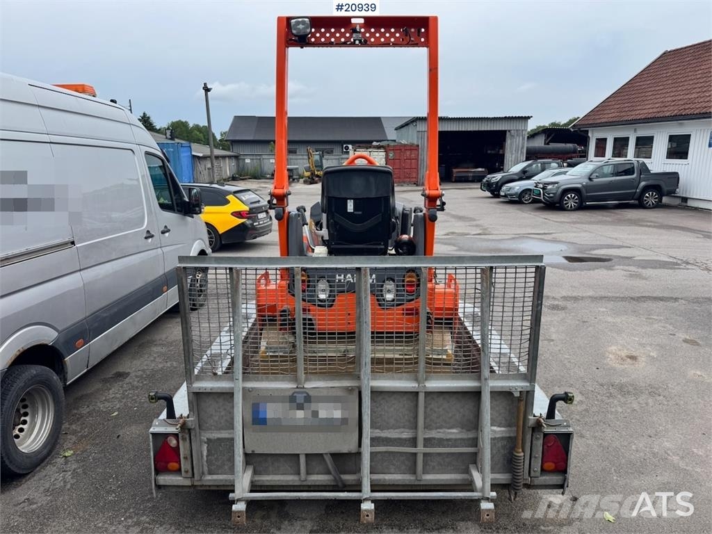 Hamm HD12 VV Tandem roller. Котки тротуарні