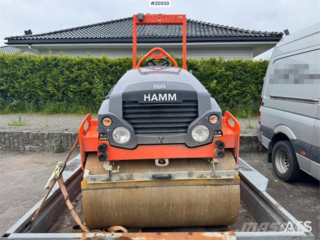Hamm HD12 VV Tandem roller. Котки тротуарні