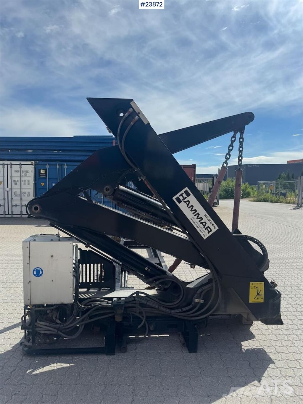 Hammar 140B Sideloader – One Lifting Arm Replaced in 2021 Otros componentes