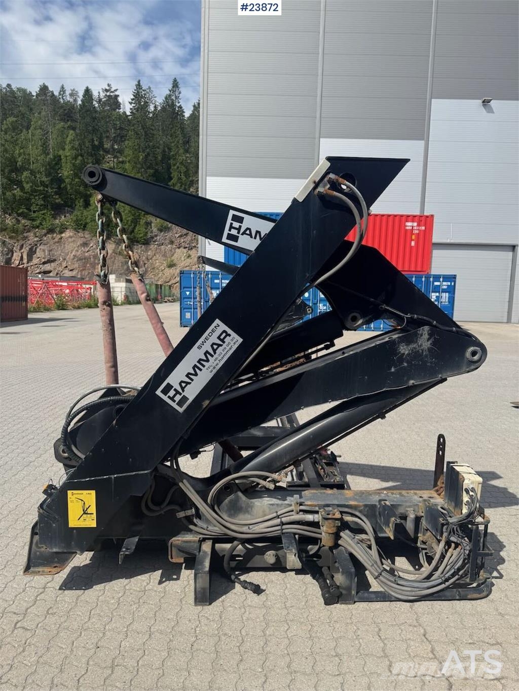 Hammar 140B Sideloader – One Lifting Arm Replaced in 2021 Otros componentes