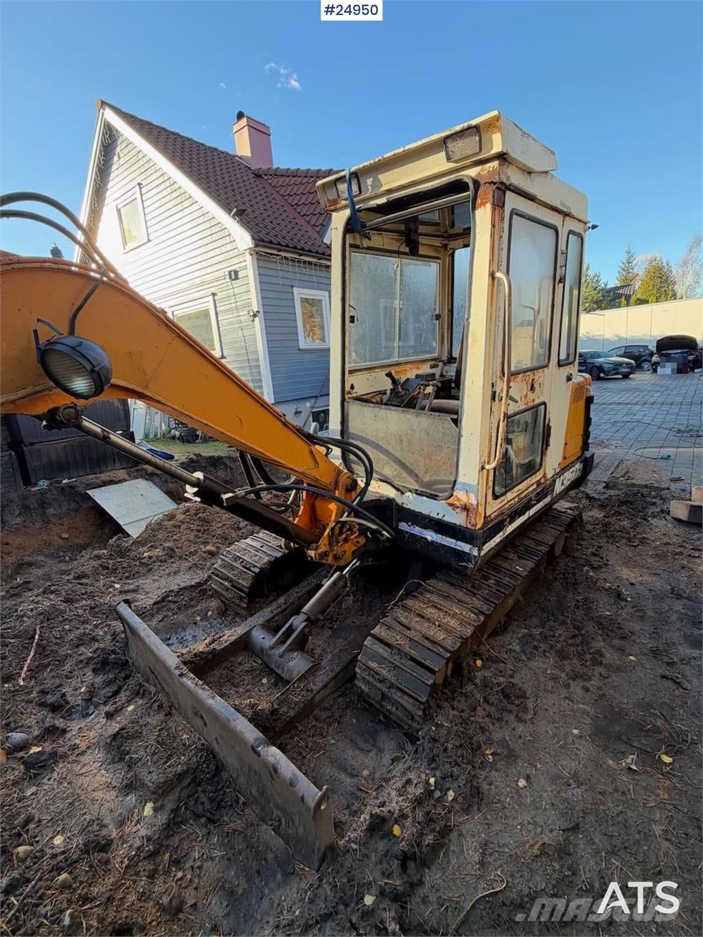 Hanix N3502 Mini excavator – Bucket Mini excavadoras < 7t