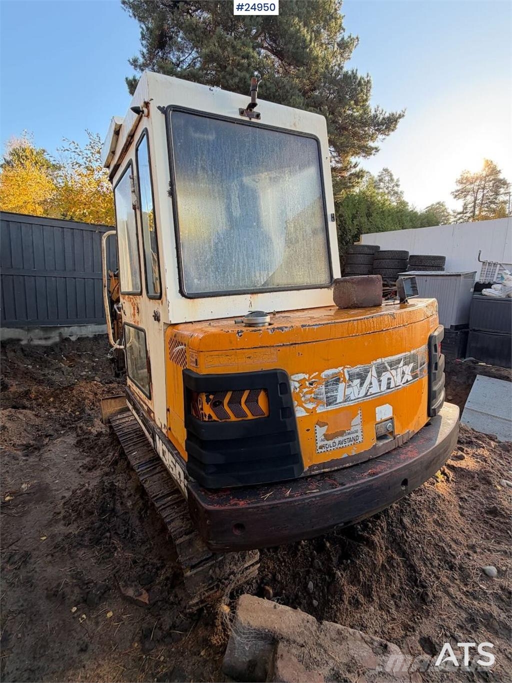 Hanix N3502 Mini excavator – Bucket Mini excavadoras < 7t