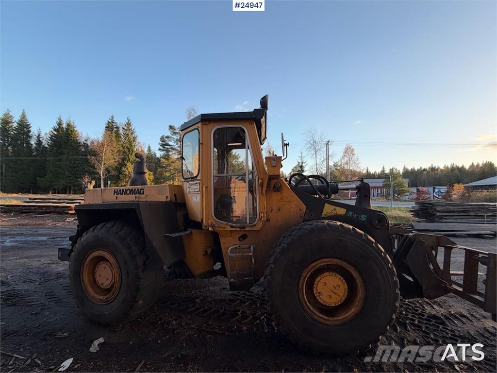 Hanomag 44 DI Wheel Loader Gumikerekes homlokrakodók