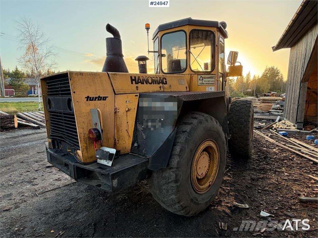 Hanomag 44 DI Wheel Loader Gumikerekes homlokrakodók