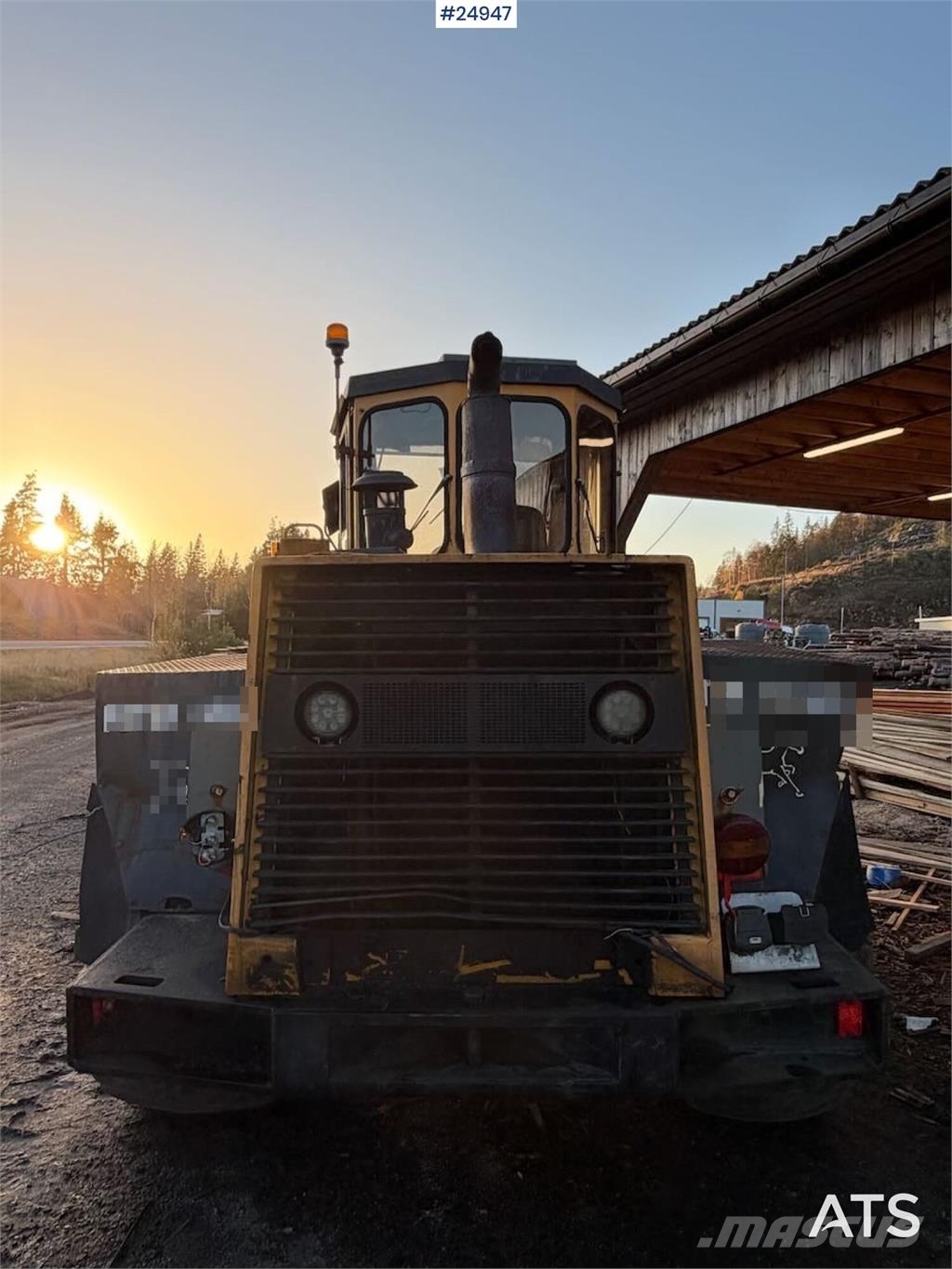 Hanomag 44 DI Wheel Loader Gumikerekes homlokrakodók