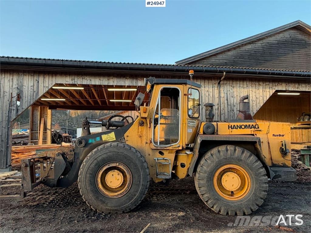 Hanomag 44 DI Wheel Loader Gumikerekes homlokrakodók