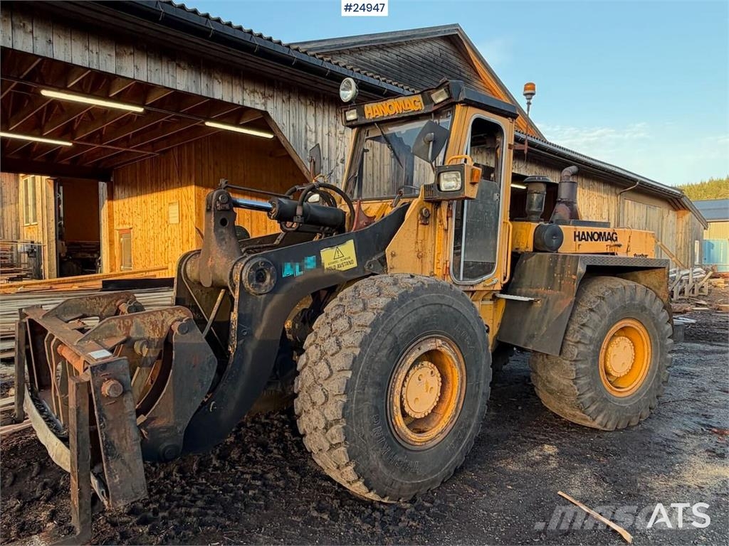 Hanomag 44 DI Wheel Loader Gumikerekes homlokrakodók