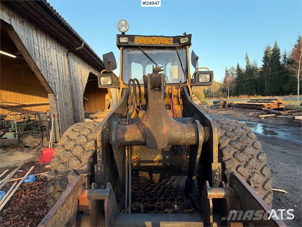 Hanomag 44 DI Wheel Loader Gumikerekes homlokrakodók