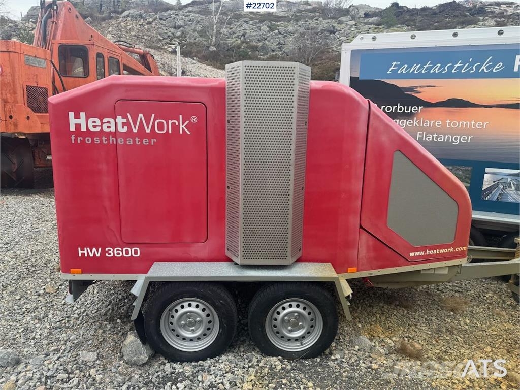 Heat Work HW3600. 590 hours! Heating and thawing equipment