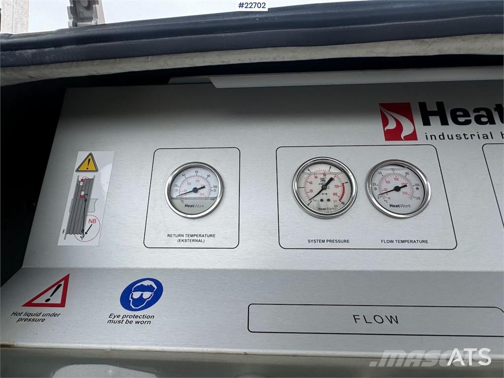 Heat Work HW3600. 590 hours! Heating and thawing equipment