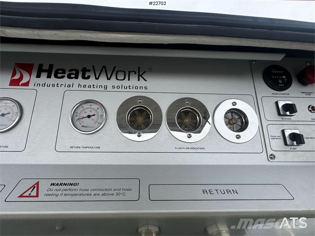 Heat Work HW3600. 590 hours! Heating and thawing equipment