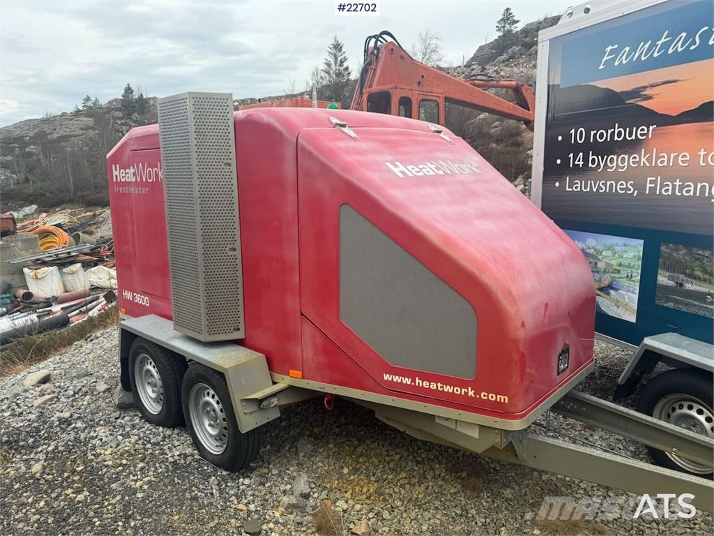 Heat Work HW3600. 590 hours! Heating and thawing equipment