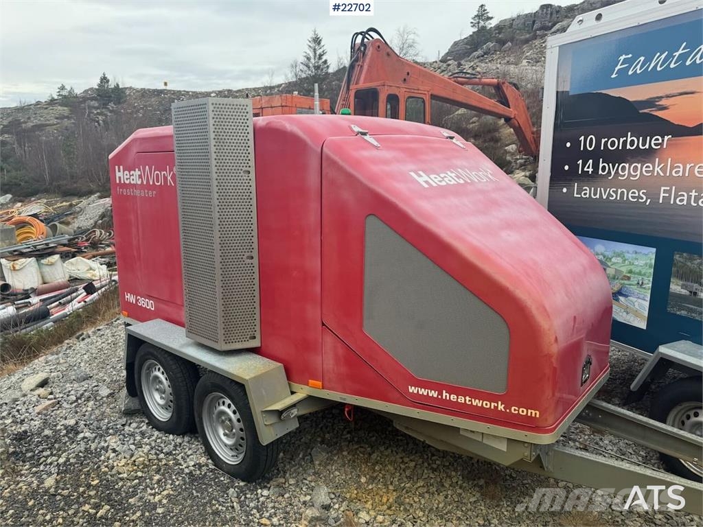 Heat Work HW3600. 590 hours! Heating and thawing equipment