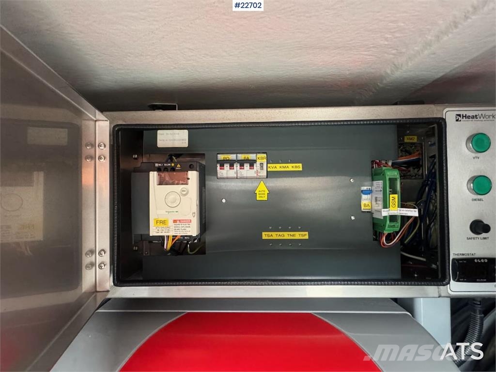 Heat Work HW3600. 590 hours! Heating and thawing equipment