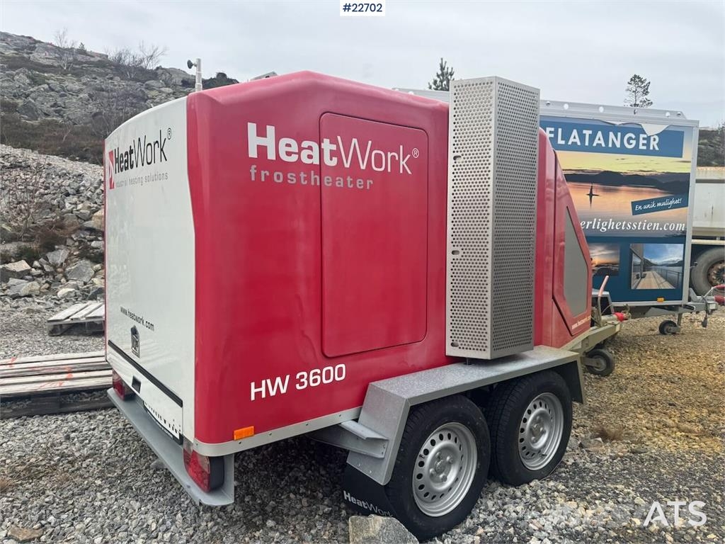 Heat Work HW3600. 590 hours! Heating and thawing equipment